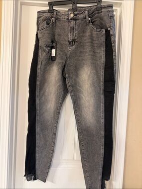 Women’s Davine Two-Tone stretch Skinny Jeans